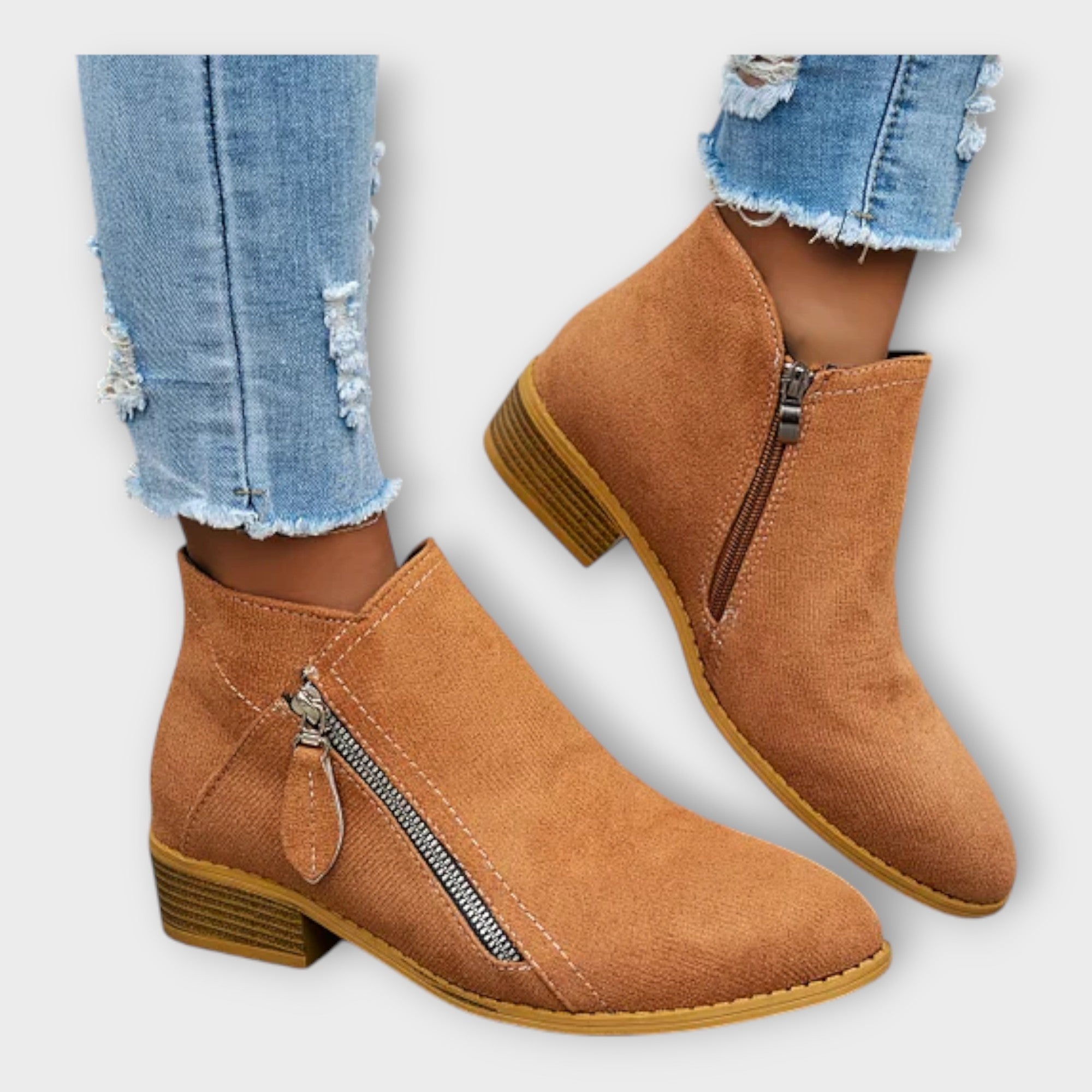 Adéla – Elegantiški Batai su Užtrauktuku 