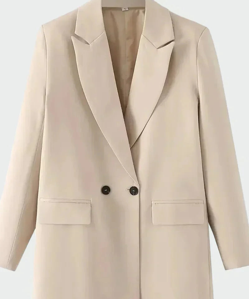 Elžbieta - Oversized švarkas su moderniu kirpimu