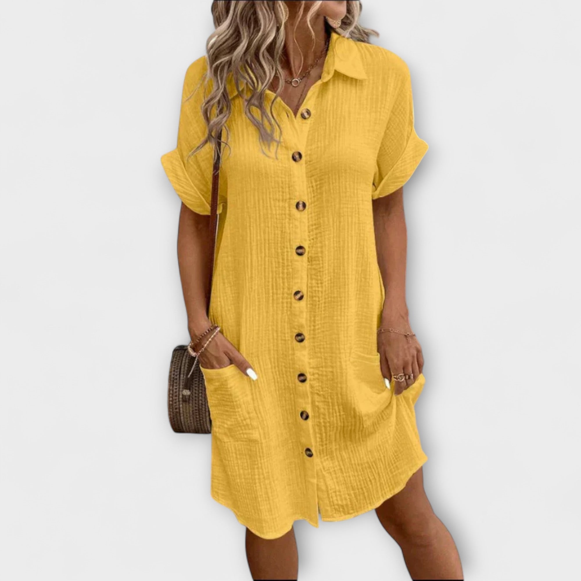 Aria - Klasikiniai polo casual suknelė