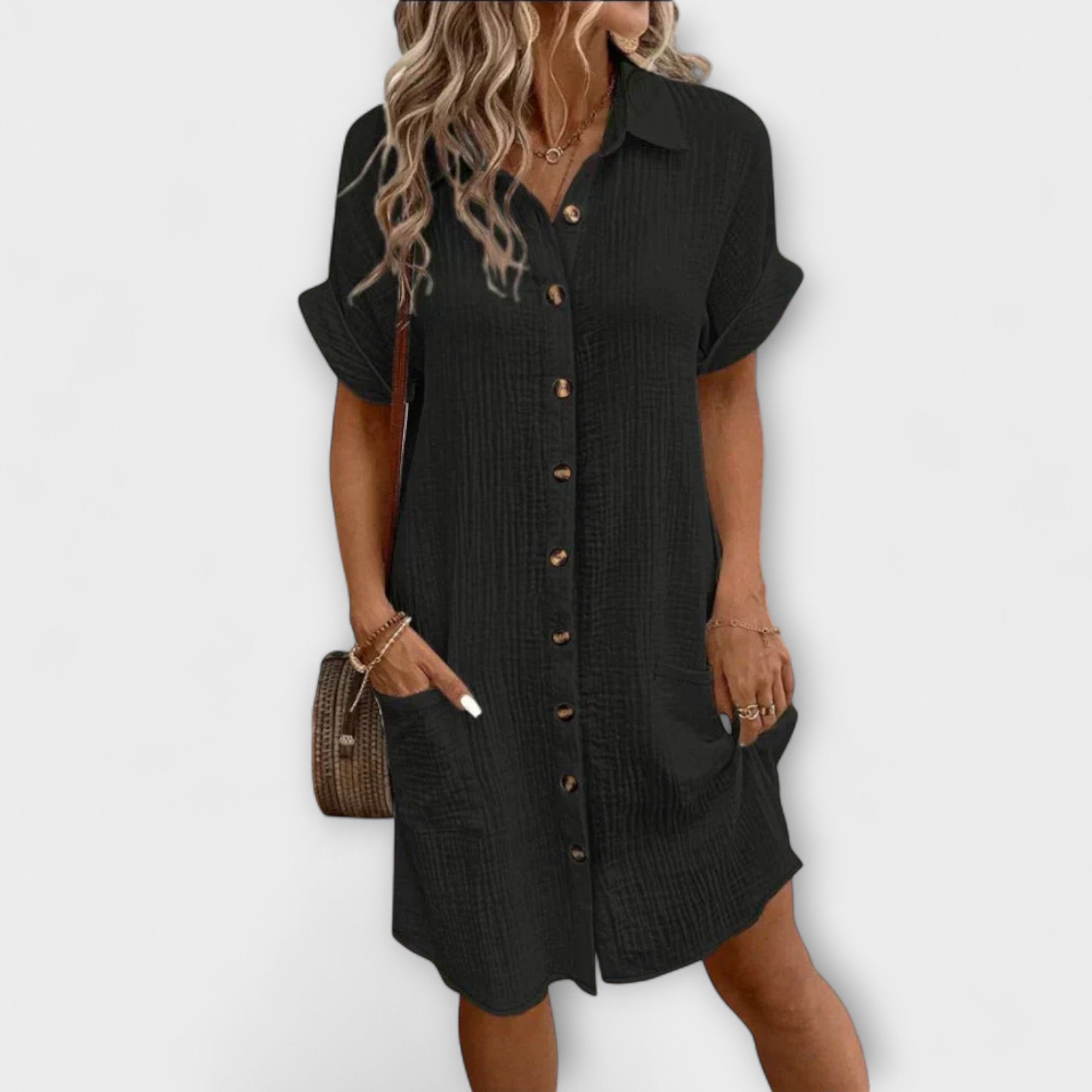 Aria - Klasikiniai polo casual suknelė