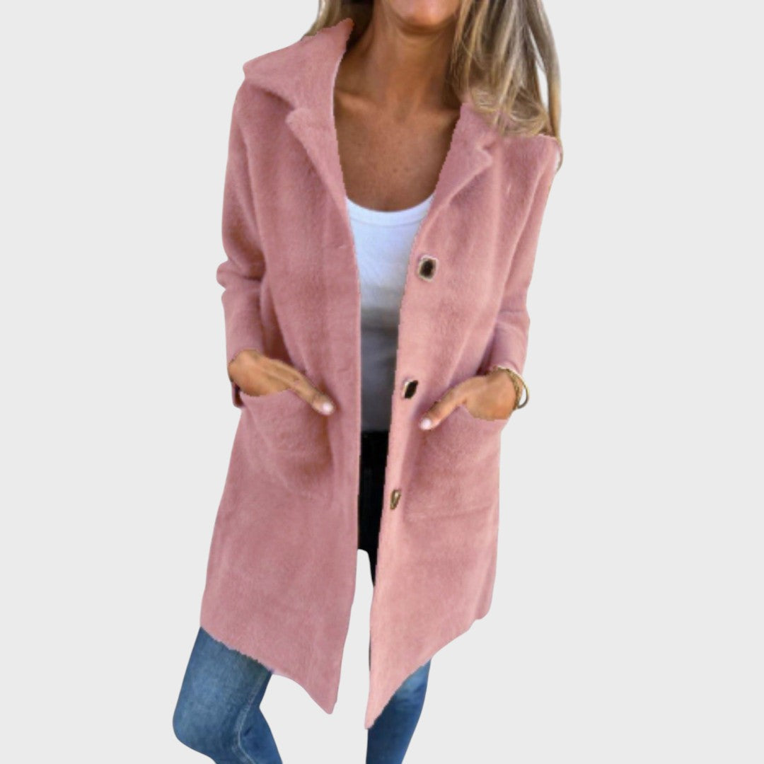 Karolina | Elegantiškas, storas paltas