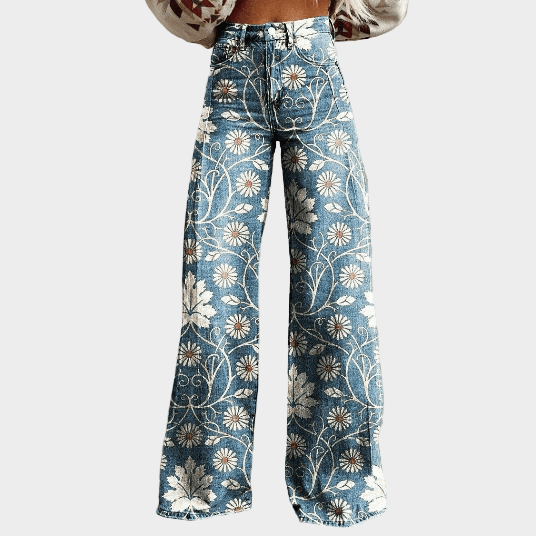 Tereza - Vintage bohemiškos kelnės
